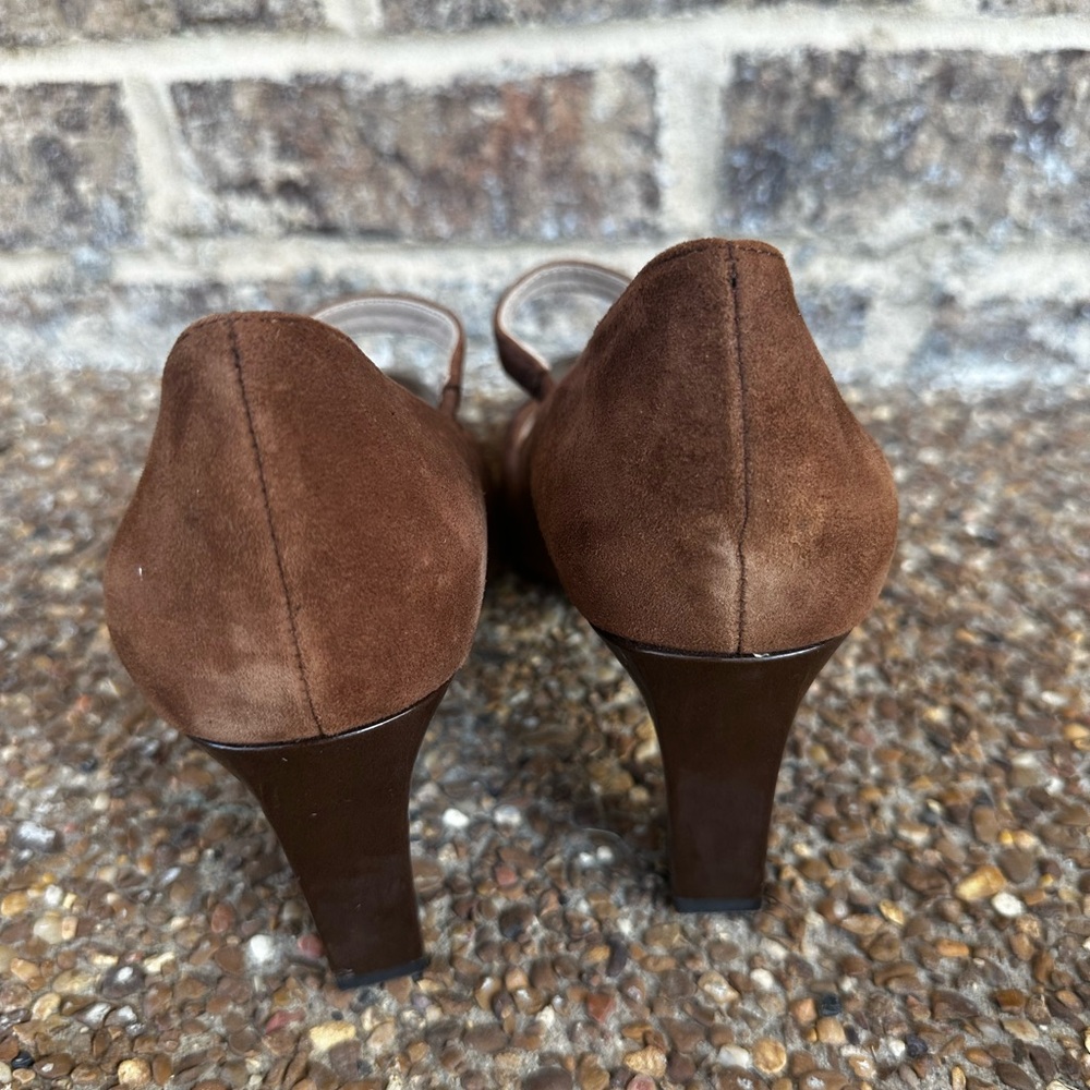 Franco Sarto Chocolate Mary Jane Heels - Picture 3 of 3